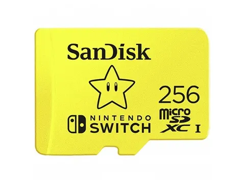Sandisk Nintendo Microsdxc Sqxao 256GB