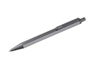 Rhodia scRipt zeshoekige balpen 0.7mm Aluminium Titanium Zwart - 5