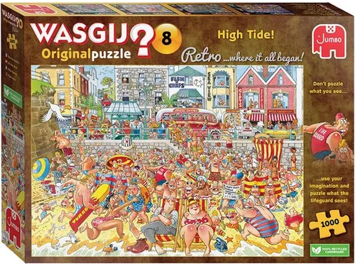 Puzzel Wasgij Retro Original 8 Vloed! 1000 stukjes