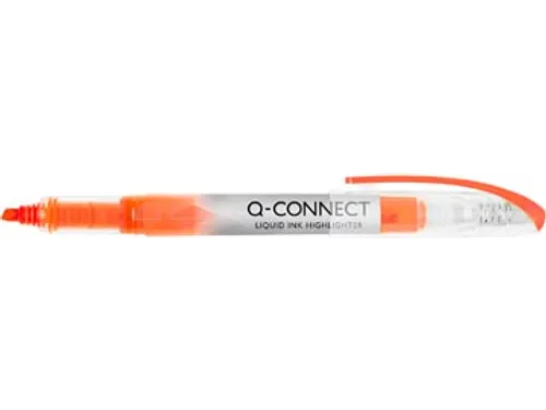 Q-connect Liquid Ink markeerstift Schuine punt Oranje