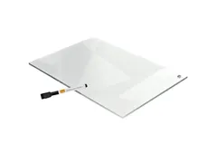 Notitiebord Nobo transparant acryl A4