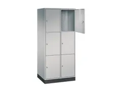 grootvolume-lockersysteem,HxBxD 1950x820x600mm,2x3vakken,cil.-slot