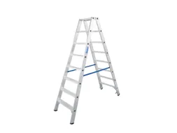 Lichte Universele Trapladder Tweezijdig L 1 87m H 1 51m 2x8treden