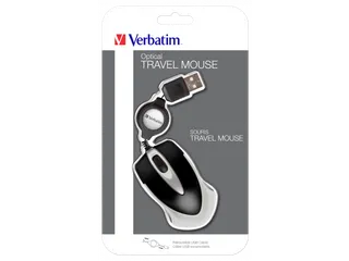Verbatim Go Mini muis Ambidexter kabel optisch 1000DPI zwart - 6