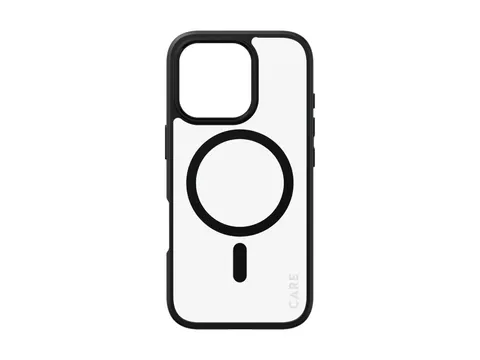 PanzerGlass CARE by Urban Combat Case Transparent w. Black Frame