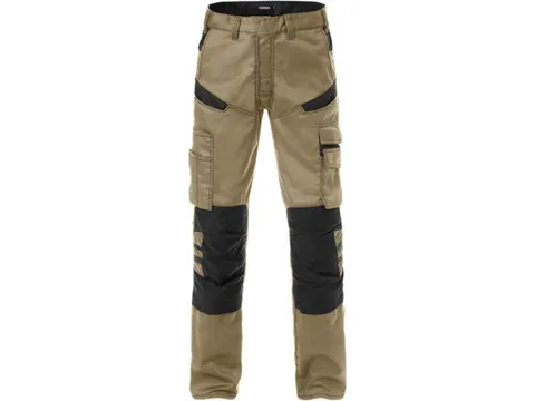 Fristads 2555 STFP werkbroek, kakigroen/zwart, maat 44, per stuk