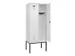 locker,HxBxD 2120x800x500mm,2vak,vak B 400mm,cil.-slot,voetonderstel