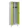 locker voor scheiding van kleding,HxBxD 1950x600x500mm,2vak