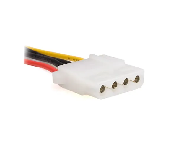 SATA naar LP4 Verloopkabel Voeding met 2 extra LP4