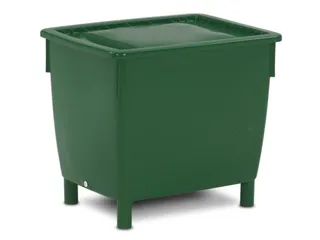 Deksel Voor Hoekige Opslagbak 380 Liter Groen - 2