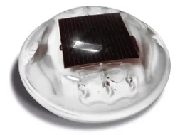 wegdekreflector op zonne-energie,HxØ 25x116mm,polycarbonaat,wit