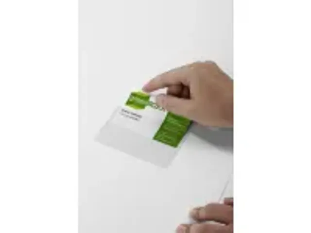 OUTLET Durable zelfklevende hoes Pocketfix 90x57mm pak van 100 stuks