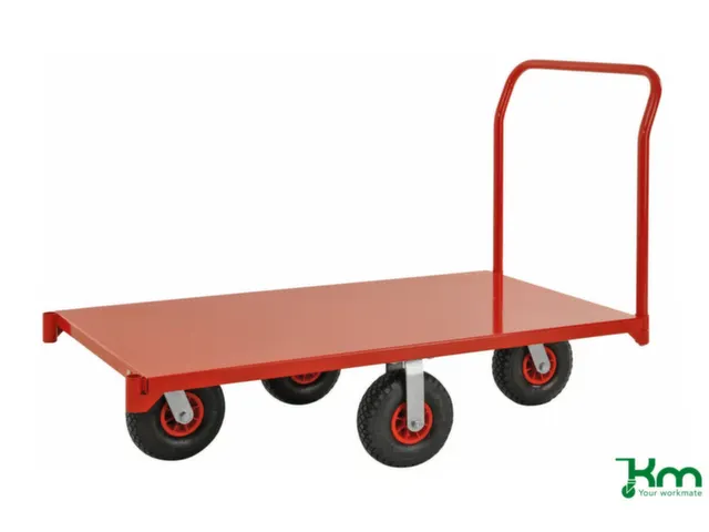 duwbeugelwagen,draagverm. 1200kg,laadvl. LxB 1400x760mm