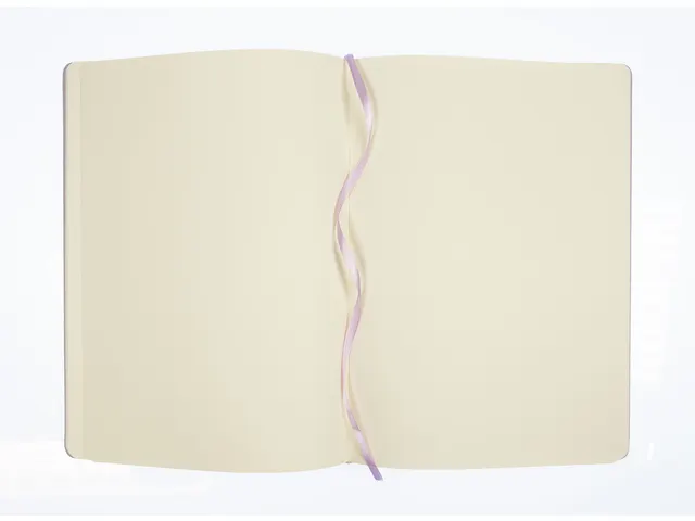 Schetsboek Kangaro A4 violet PU HC 80 blad 140gr roomwit met elastiek