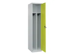locker voor scheiding van kleding,HxBxD 1850x400x500mm,1vak