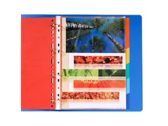 Tabbladen glanskarton 225g 6 tabs - A4 max