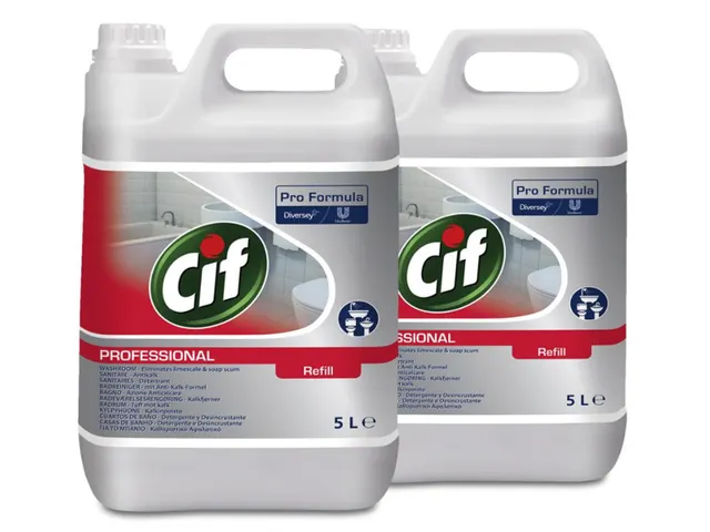 Cif Pro Formula 2-in-1 Sanitairreiniger doos 2x 5 liter