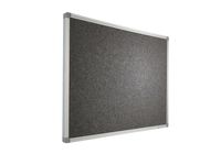 Prikbord 120x240cm Grijs Accent Softline Profiel 16mm