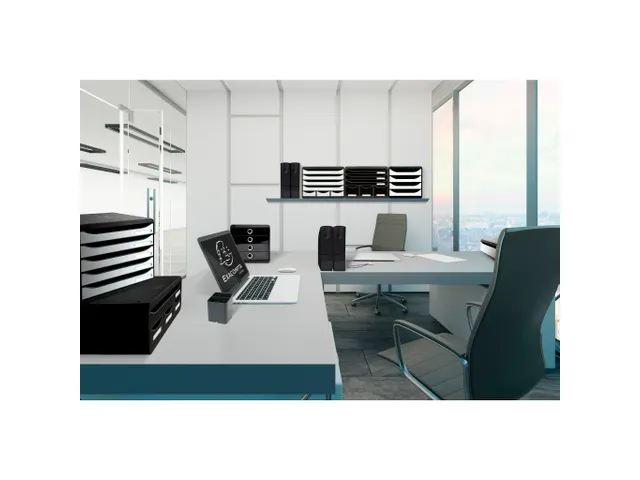 Brievenbak COMBO MID I muisgrijs glossy