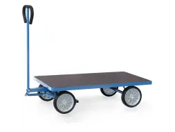 Handtrekwagen Platform 4001V 500Kg 1060x600mm massief rubber