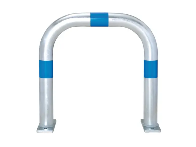 beschermbeugel,v. laadzuilen,boog,HxB 500x500mm,staal vuurverzinkt