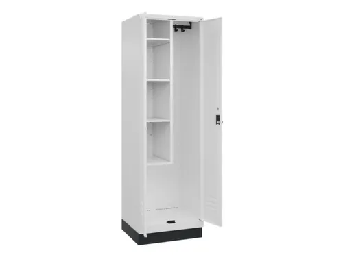 schoonmaakkast,HxBxD 1950x600x500mm,links 4vakken
