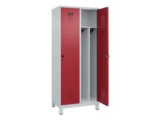 locker voor scheiding van kleding,HxBxD 1950x800x500mm,2vak - 1