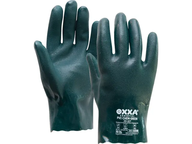 OXXA PVC-Chem Green 20-427 handschoen - 10/XL