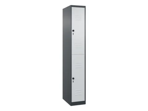 dubbeldekse locker,HxBxD 1850x300x500mm,1x2vak.,vak B 300mm
