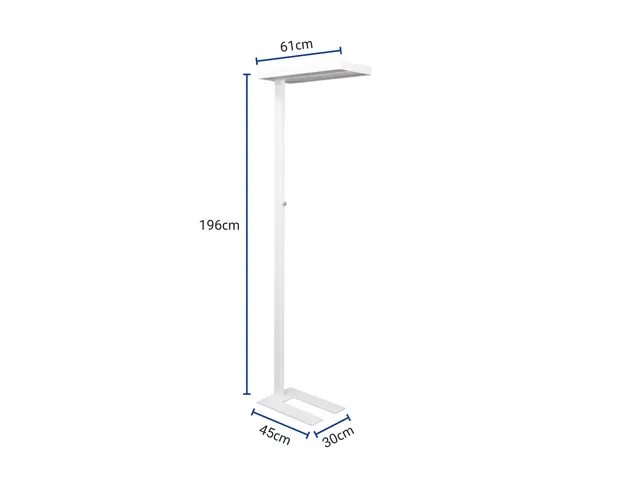 Vloerlamp LED MAULjaval wit dimbaar
