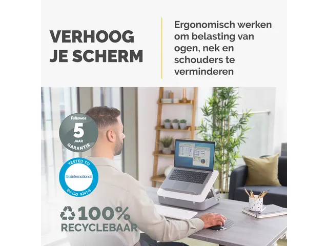 Mallette de rangement ordinateur portable Fellowes Breyta blanc