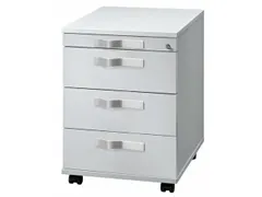 mobiel ladeblok,HxBxD 590x428x560mm,1 MA,3lade(n),Gestreepte greep