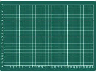 Snijmat A4 300x220mm groen - 2
