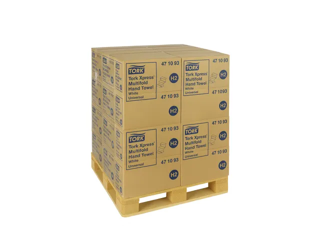 Tork 471093 Xpress Handdoek Universal H2 Multifold 1-laags Pallet
