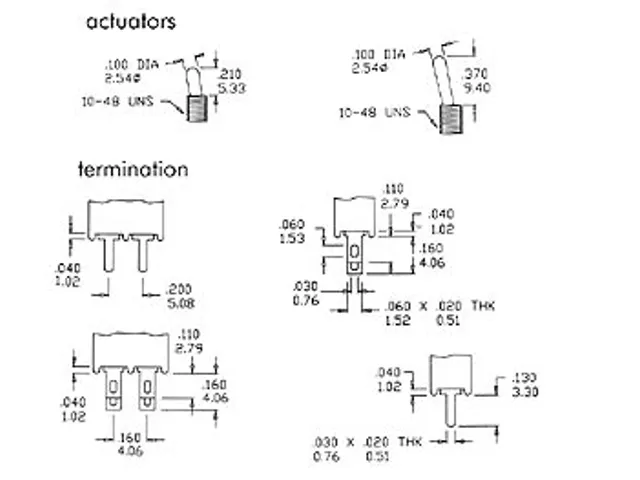 Verticale Subminiatuur Tuimelschakelaar Dpdt On-on Pcb/geen schroefdr.