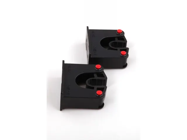 Pince à manche Toolflex 30-40mm Noir Set 2 pièces