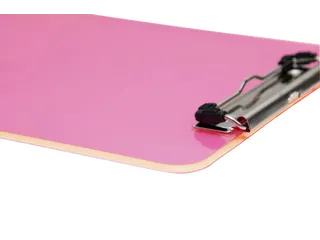 Klembord MAUL A4 staand transparant PS neon roze - 6