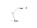 Bureaulamp LED MAULatlantic Zilver met tafelklem