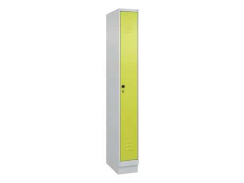 locker,HxBxD 1950x250x500mm,1vak,vak B 250mm,draaigrendel,sokkel