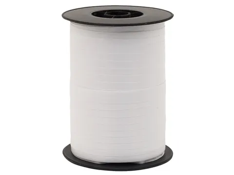 Polyband lint Kangaro op spoel wit 10mmx250mtr