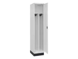 locker voor scheiding van kleding,HxBxD 1950x400x500mm,1vak
