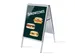 Stoepbord A1 complete set met print "Sandwiches"