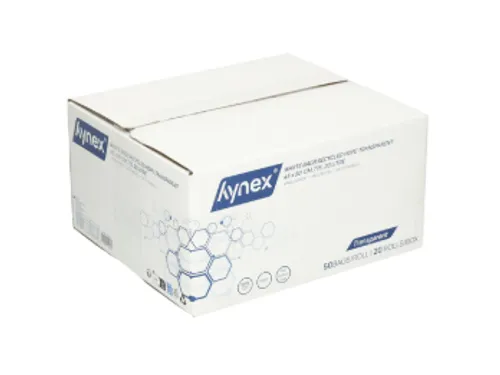Afvalzak Hynex 45x50cm HDPE recycled T15 20L transparant rol à 50 stu