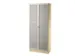 armoire à portes vitrées,HxlxP 2004x800x420mm,poignée bande