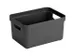 Sigma Home opbergbox 13L antraciet - 35x24,6x18,3cm