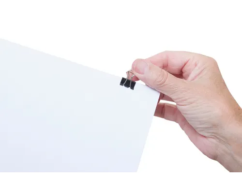 Papierklem MAUL 213 foldback 13mm capaciteit 4mm zwart