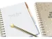 4-in-1 Carnet de notes A5 Natural Beauty 80gr 300pag 4 tabs ligné. FS