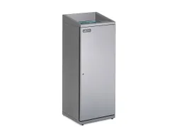 Janibell T330 Afvalbak 75.7 Liter Metallic Zilver