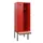 locker met bank,HxBxD 1950x600x815mm,2vak,vak B 300mm,draaigrendel