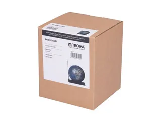 Boekensteun TROIKA met magnetische Wereldbol 13cm blauw-groen - 5